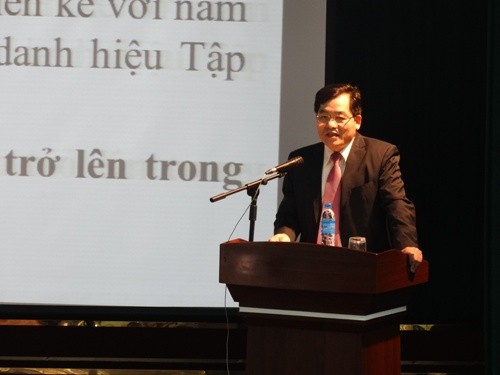Hội nghị bỏ phiếu giới thiệu các nhà giáo đề nghị xét tặng danh hiệu NGND, NGƯT năm 2014