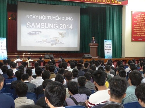Ngày hội việc làm Samsung 2014