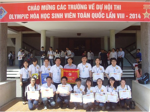 Khoa Công nghệ Hóa học, Trường Đại học Công nghiệp Hà Nội đạt thành tích cao trong Hội thi Olympic Hóa học sinh viên toàn quốc lần thứ VIII năm 2014