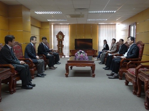 Short-term JICA expert reported on work performance