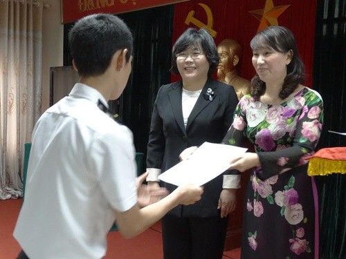 Bế giảng và trao chứng nhận tốt nghiệp cho sinh viên trường Đại học Kijeon