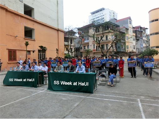 Trường Đại học Công nghiệp Hà Nội tổ chức tuần 5S lần thứ 7