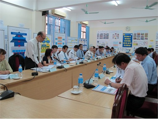 Họp Ủy ban điều phối hỗn hợp Dự án HaUI - JICA lần 1