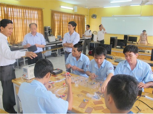 Thăm và khảo sát trường Cao đẳng nghề Thành phố Hồ Chí Minh