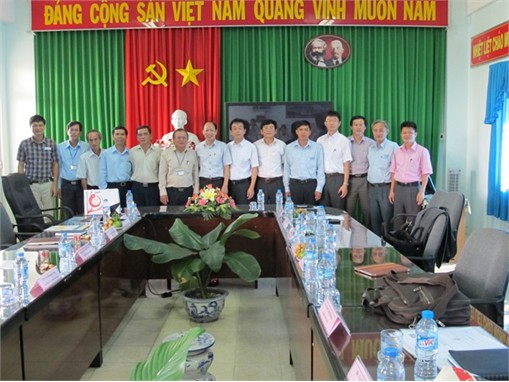 Đến thăm và khảo sát trường Sư phạm Kỹ thuật Vĩnh Long