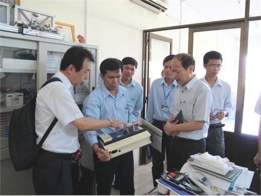 Đến thăm và khảo sát trường Sư phạm Kỹ thuật Vĩnh Long