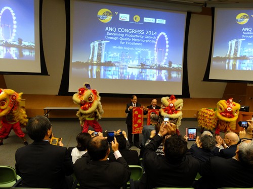 Đoàn công tác nhà trường tham dự Hội nghị của Hiệp hội chất lượng Châu Á tại Singapore