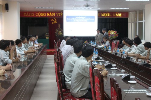 Trường Đại học Công nghiệp Hà Nội, trường Đại học Teikyo tiếp tục trao đổi những khả năng hợp tác đào tạo