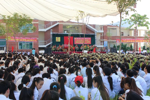 Tưng bừng Lễ khai giảng năm học 2014 - 2015 tại cơ sở Hà Nam