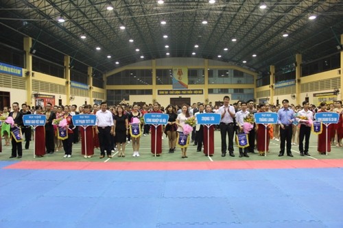 Chung kết Khiêu vũ thể thao và Aerobic các trường đại học, cao đẳng thành phố Hà Nội năm 2014