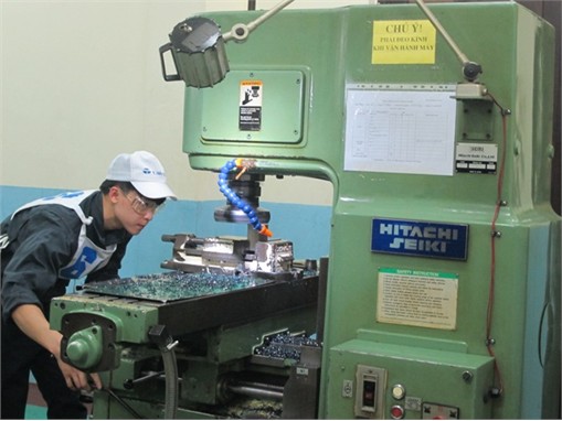 Đánh giá kỹ năng nghề Phay bậc 3 lần thứ 2