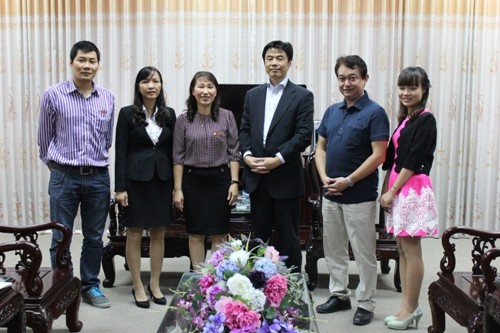 Chuyến thăm và làm việc của Học viện khoa học và Công nghệ thông tin Seifu