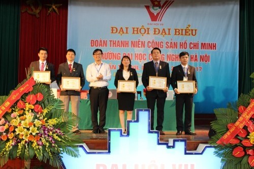 Đại hội đại biểu Đoàn TNCS Hồ Chí Minh trường Đại học Công nghiệp Hà Nội lần thứ VII nhiệm kỳ 2014-2017