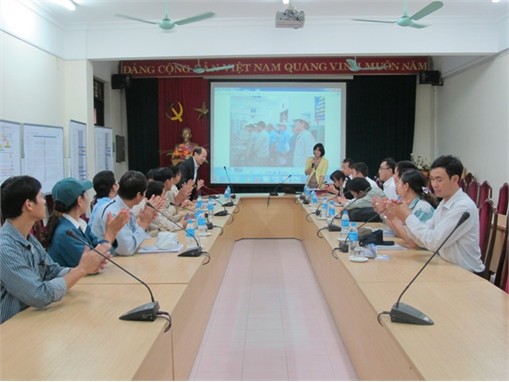 Bế giảng khóa vận hành trung tâm gia công