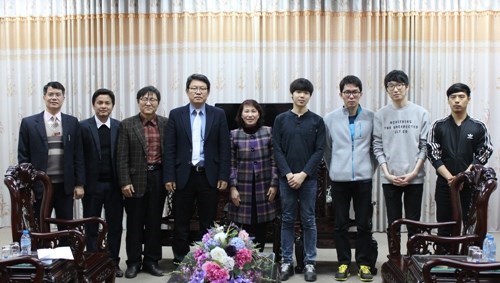Meeting with Gyeonggi University’s lecturers and students
