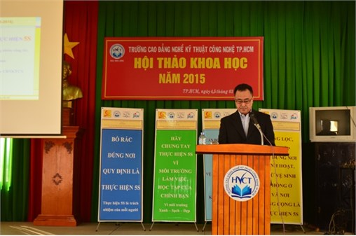 Seminar on 5S at Ho Chi Minh Vocational College of Technology