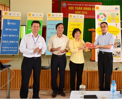 Seminar on 5S at Ho Chi Minh Vocational College of Technology