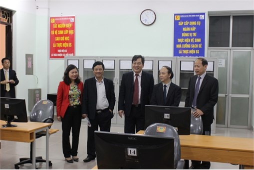 Bàn giao thiết bị do JICA tài trợ cho Dự án