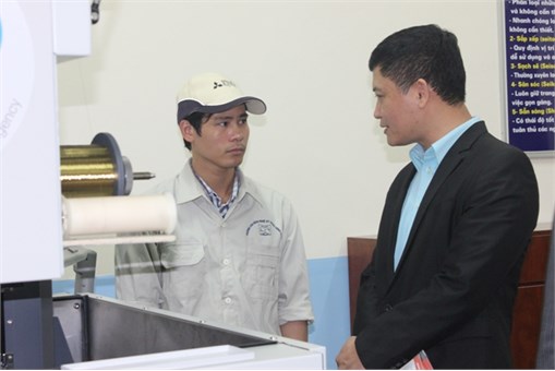 Bàn giao thiết bị do JICA tài trợ cho Dự án