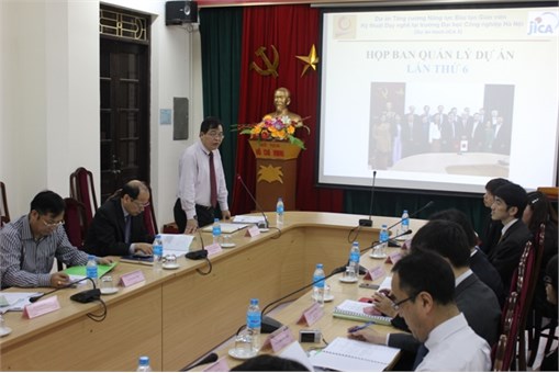 Họp ban Quản lý dự án HaUI - JICA lần 6
