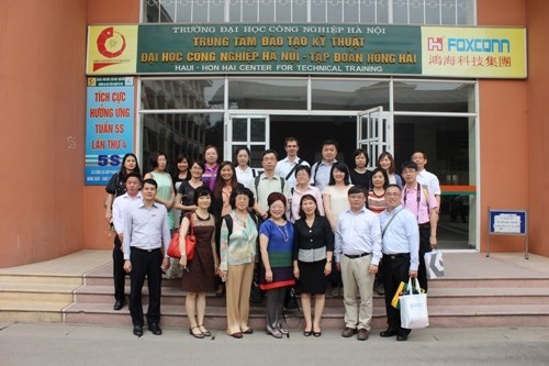 Taiwan Educational Delegation visits HaUI