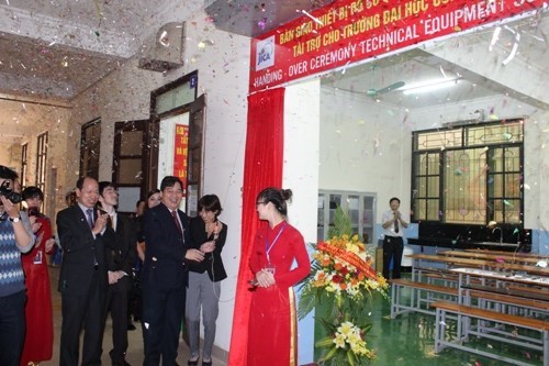 Handover of technical equipment supported by JICA and Opening Electrical Discharge Machining and CAD 3D Workshops