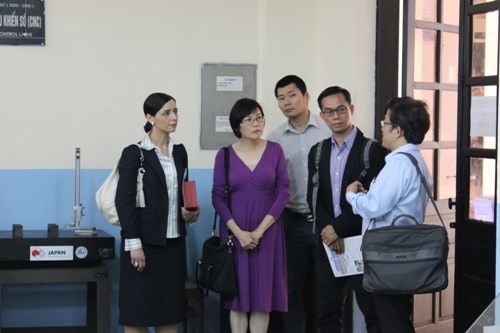 San Fransico College visits HaUI