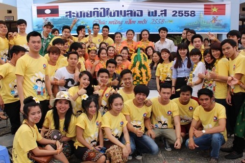 Bunpimay Festival in HaUI