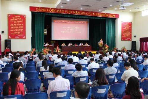Đại hội đại biểu Đảng bộ trường Đại học công nghiệp Hà Nội lần thứ VI thành công tốt đẹp