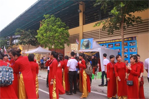 Tưng bừng ngày Hội Khoa Du lịch - Sư phạm trường ĐH Công nghiệp Hà Nội