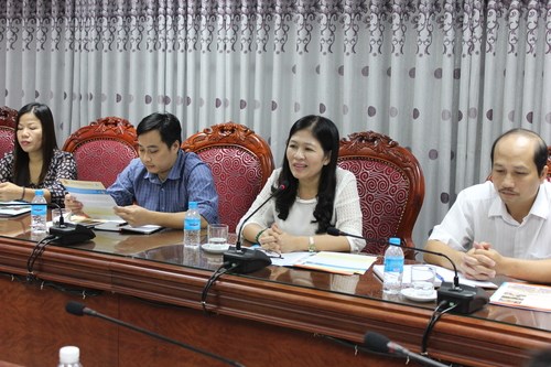 Đoàn công tác trường Đại học Hà Tĩnh thăm và làm việc