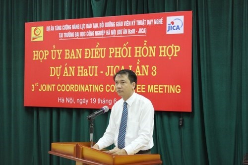 The 3 rd meeting of HaUI-JICA project’s Joint Coordination Committee