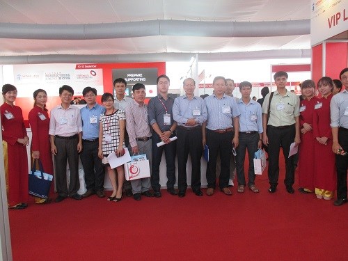Dự án HaUI-JICA tham gia Triển lãm Công nghiệp hỗ trợ Việt Nam-Nhật Bản lần thứ 6 tại Hà Nội