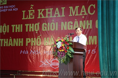 Hội thi thợ giỏi ngành cơ khí thành phố Hà Nội năm 2015