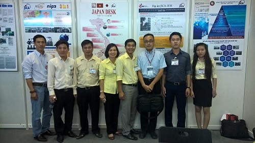 Chuyên gia Dự án HaUI-JICA, Đại học Công nghiệp Hà Nội và Cao đẳng nghề Kỹ thuật Công nghệ Thành phố Hồ Chí Minh tham gia Triển lãm Công nghiệp hỗ trợ Việt Nam-Nhật Bản lần thứ 6 tại Thành phố Hồ Chí Minh