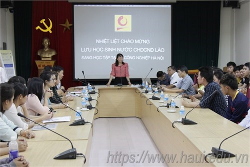 Laos exchange students 2015 -2016 Meeting