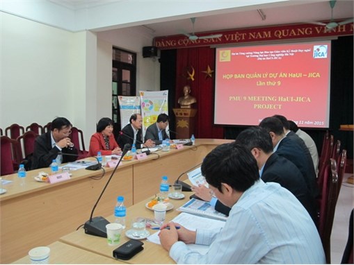Họp Ban quản lý Dự án HaUI - JICA lần thứ 9
