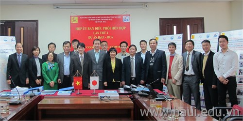 Họp Uỷ ban điều phối hỗn hợp lần 4 Dự án Tăng cường Năng lực đào tạo giáo viên KTDN tại trường Đại học Công nghiệp Hà Nội