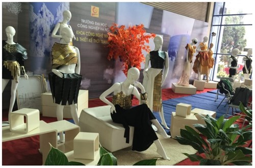 Trường Đại học Công nghiệp Hà Nội tham gia Hội chợ Thời trang Việt Nam 2015