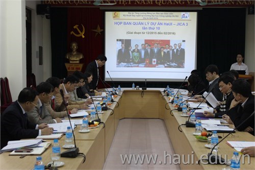 10th HaUI-JICA Project Management Meeting