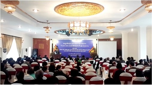 Hội nghị tổng kết năm học 2014 - 2015 và kế hoạch năm 2015 - 2016 của sinh viên Lào tại CHXHCN Việt Nam