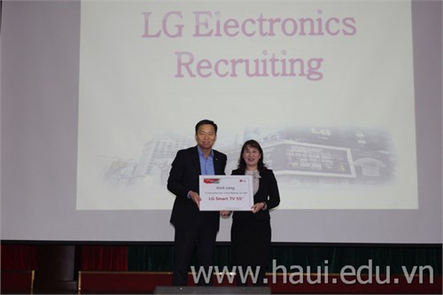 Hội thảo Cơ hội việc làm của công ty TNHH LG Electronics VN Hải Phòng