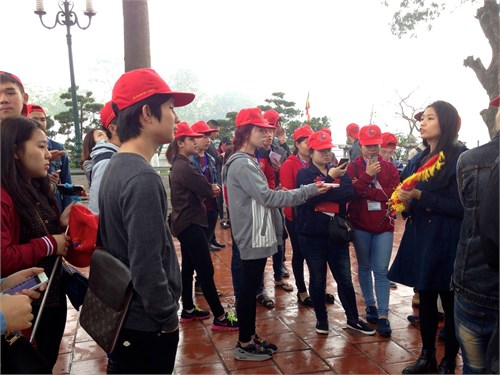 Sinh viên nước ngoài thích thú với phương pháp học tiếng Việt
