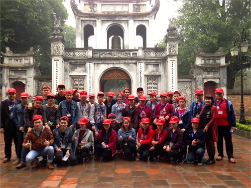 Sinh viên nước ngoài thích thú với phương pháp học tiếng Việt