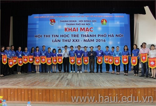 Trường Đại học Công nghiệp Hà Nội phối hợp tổ chức thành công hội thi tin học trẻ thành phố Hà Nội lần thứ XXI