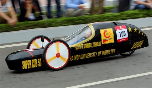 Super Cub 50 Win Championship in Energy-efficient Eco-driving Competition