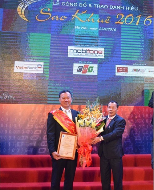Hanoi University of Industry win the 2016 Sao Khue Awards