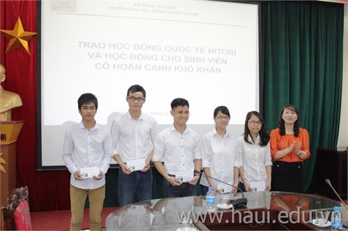 45 scholarships awarded to HaUI students