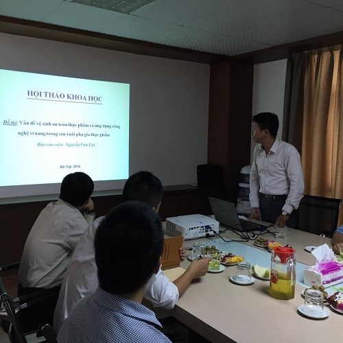 A conference on "Food safety and microencapsulation application in food additive production"