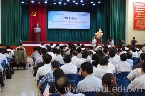 National workshop on "University Autonomy - opportunities and challenges"